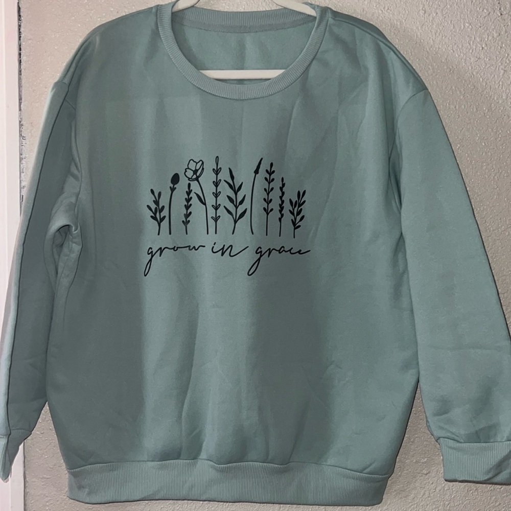 Green sweater